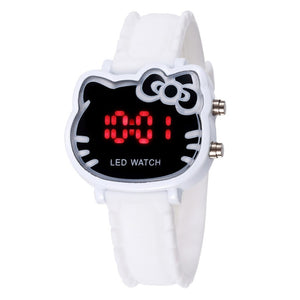 Blue children's clock