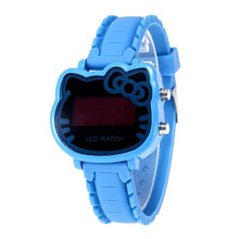 Load image into Gallery viewer, Blue children&#39;s clock
