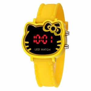 Blue children's clock
