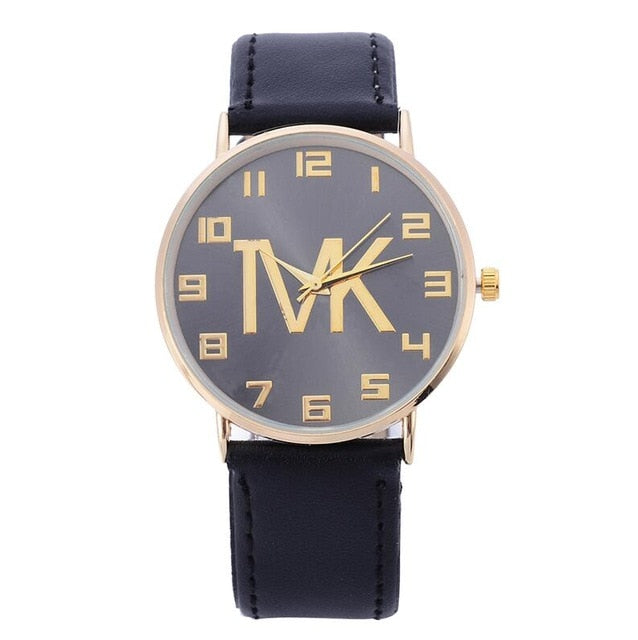 Navy blue men's luxury watch