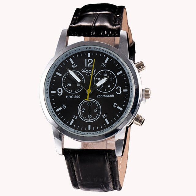 Brown men's watch