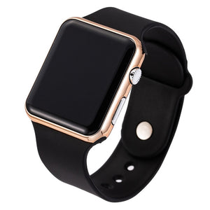 White digital women's watches