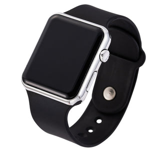 White digital women's watches