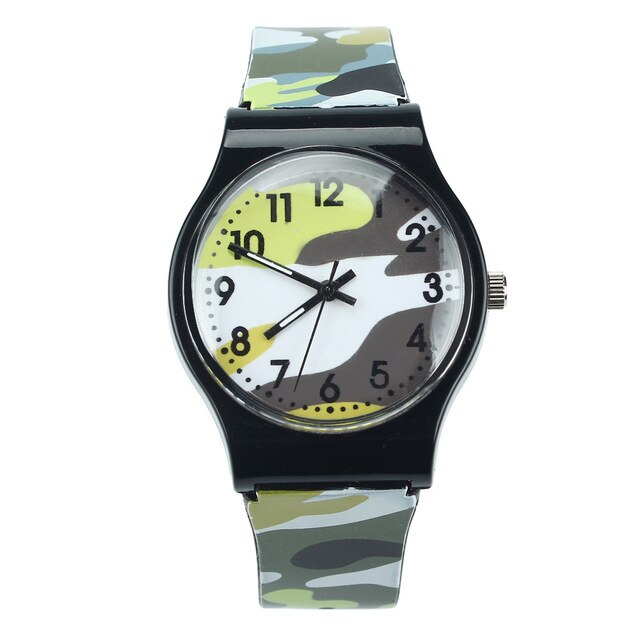 Camouflage children's watch