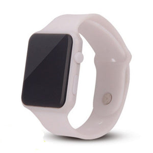 White digital children's watch