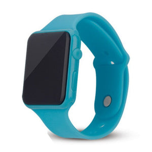 White digital children's watch