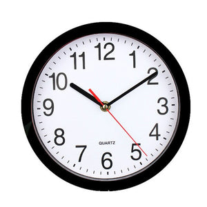 Stylish design white and red wall clock