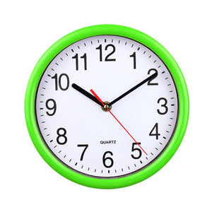 Stylish design white and red wall clock