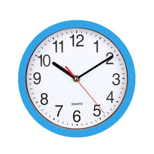 Load image into Gallery viewer, Stylish design white and red wall clock
