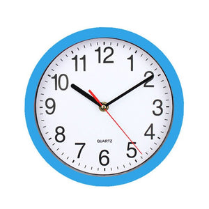 Stylish design white and red wall clock