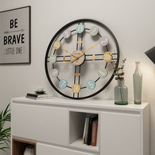 Load image into Gallery viewer, Metal wall clock
