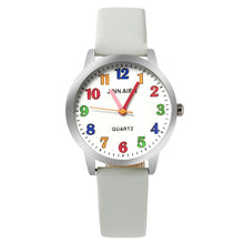 Load image into Gallery viewer, Light green children&#39;s clock
