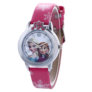 Pink children's clock